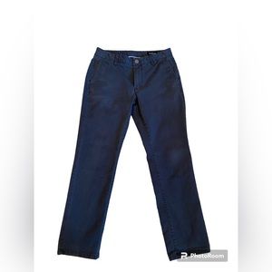Bonobos Tailored Navy Blue Flat Front Straight Leg Pants Mens 30/28